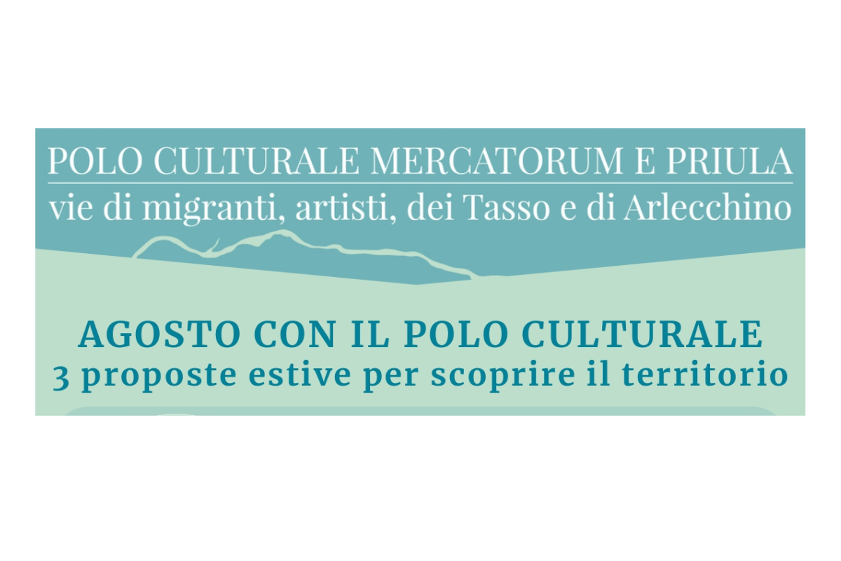 Il Polo Mercatorum e Priula organizza tre appuntamenti estivi per scoprire il territorio di Camerata Cornello, Dossena e San Giovanni Bianco. Prenotazione obbligatoria.